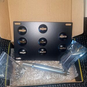 Universal Black VESA Mounting Plate with Hardware